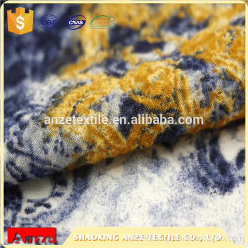New style wholesale petal pattern double gauze fabric